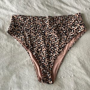 aerie high waisted swim bottoms